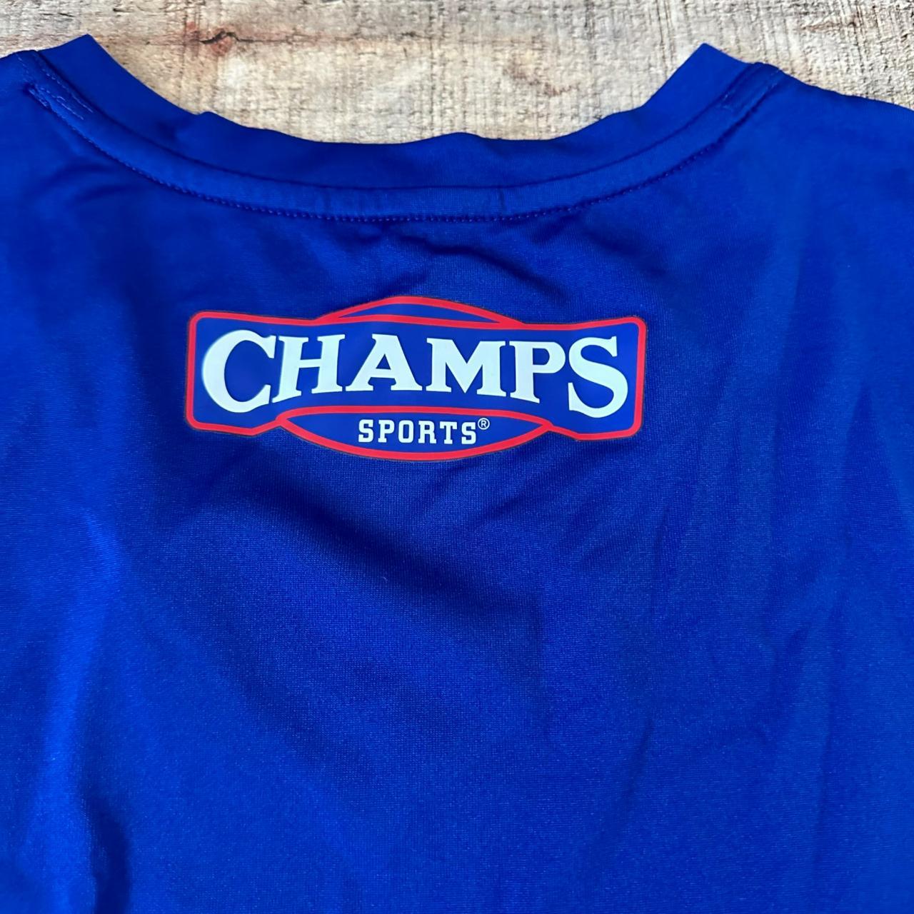 CSG champs sports gear Royal Blue vneck tshirt... Depop