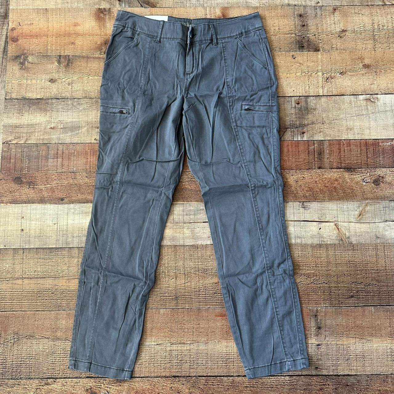 Natural Reflection Gray Slim Leg Cargo Pants 10 Depop