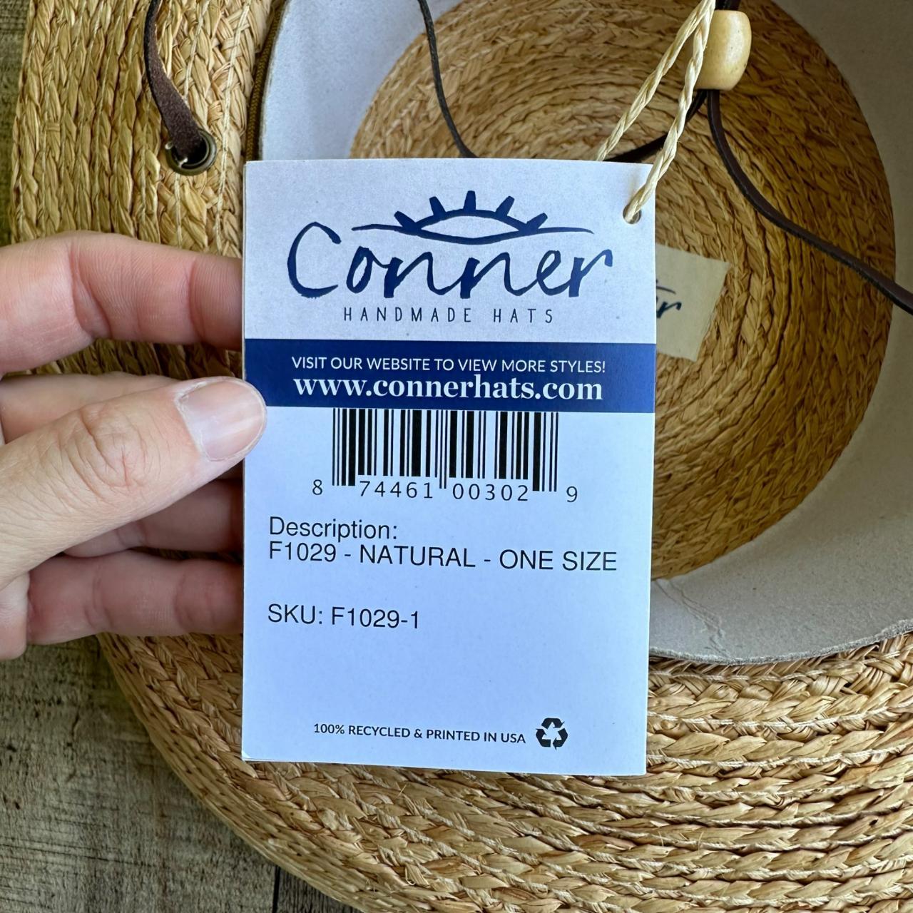 Conner Bangalow Ladies Straw Gardening Hat Organic... - Depop