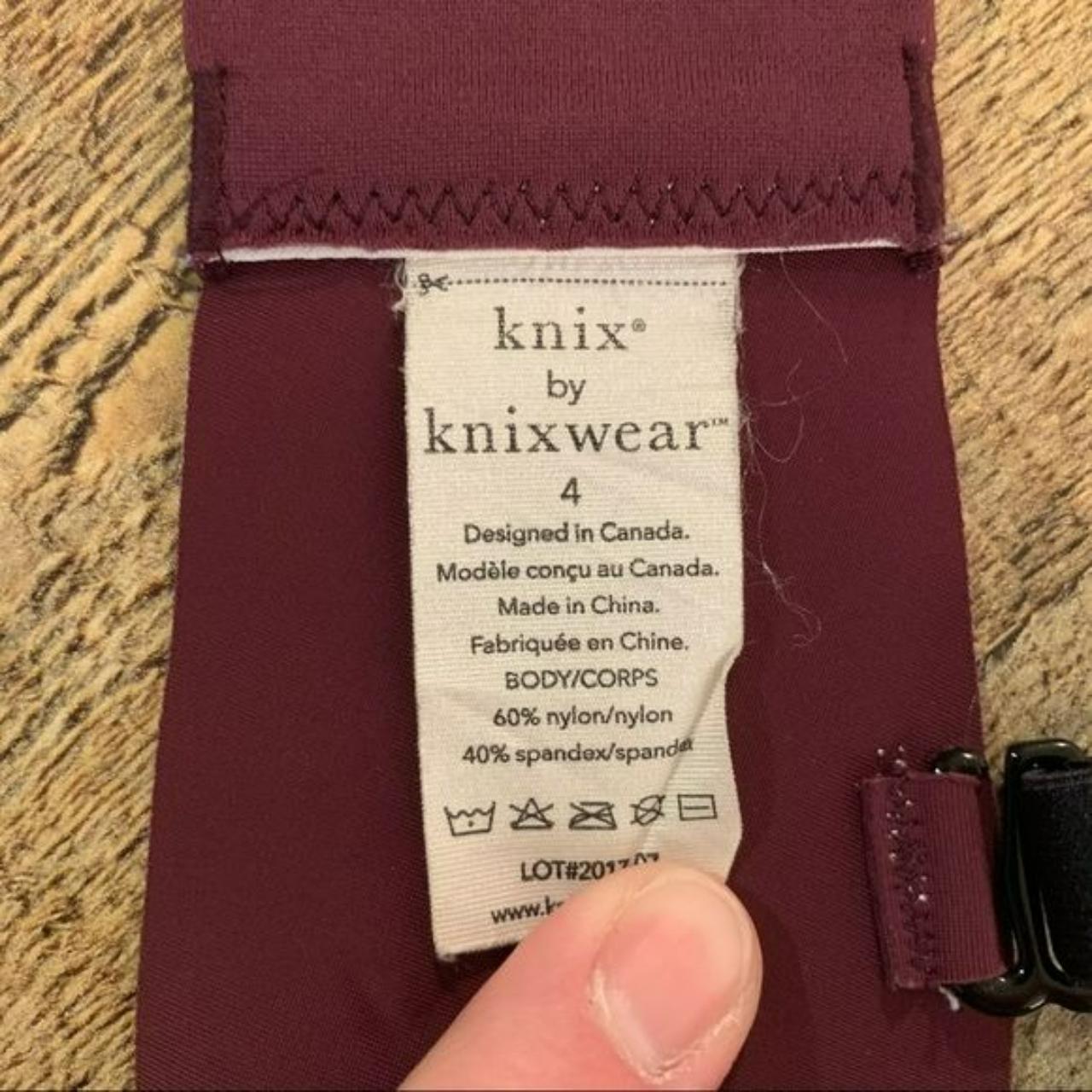 Knix by knixwear soft stretch bra 4 in black and... Depop