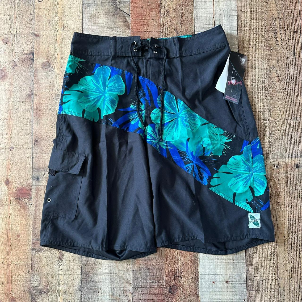 Hi Surf Men's Sports Wear Board Shorts Size 32... - Depop