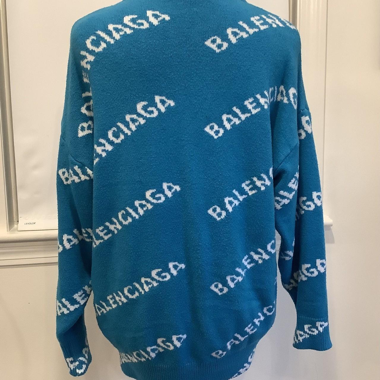 balenciaga white jumper