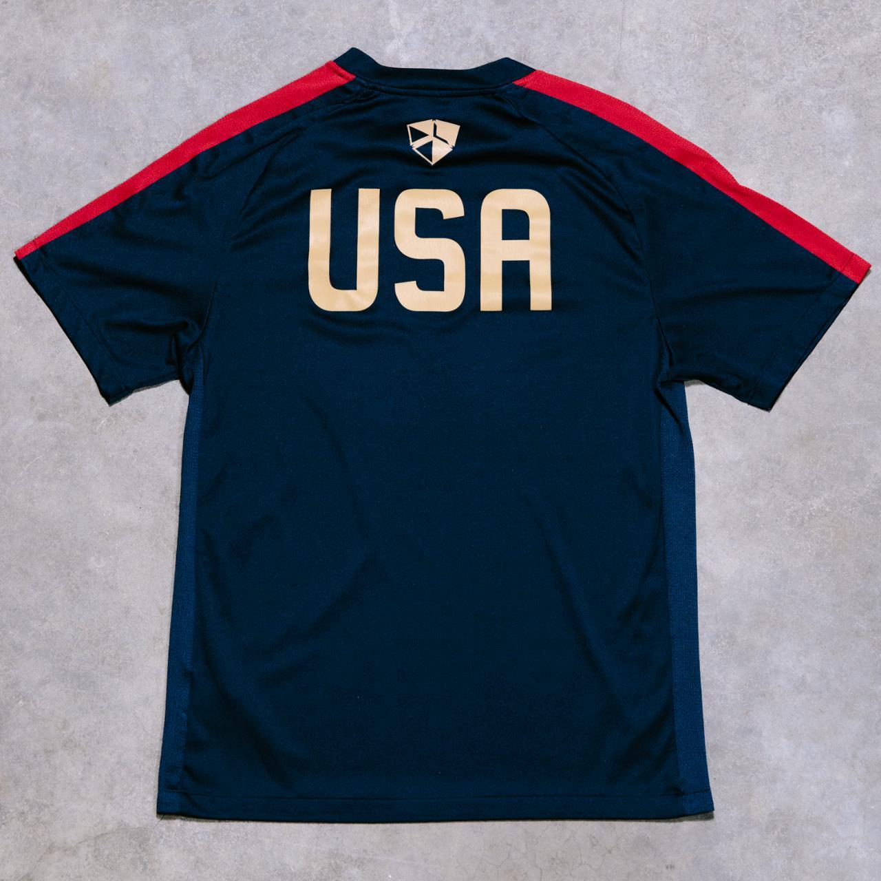 Nike USA Olympic tee Great condition, flawless Fits - Depop