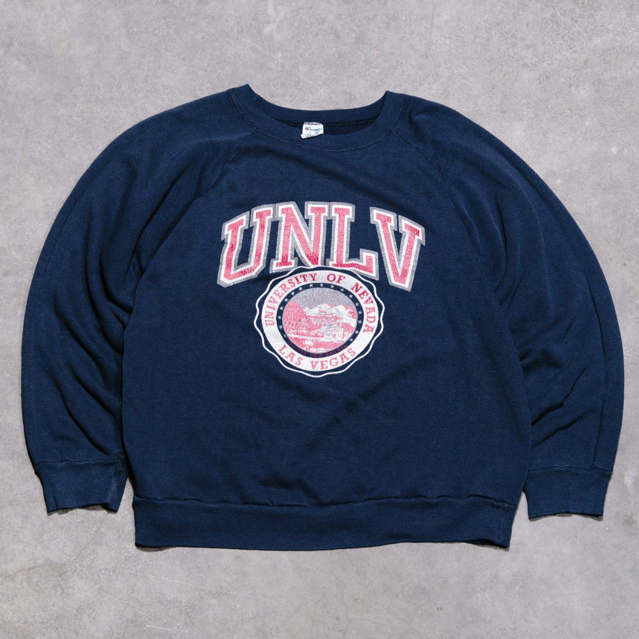 UNLV Vintage Champion Sweatshirt 1980's University... - Depop