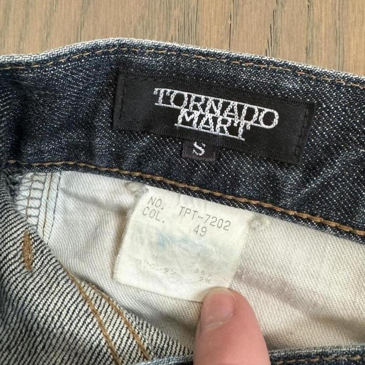 tornado mart wax newspaper flared denim forever | Depop tornado mart wax newspaper flared denim forever | Depop