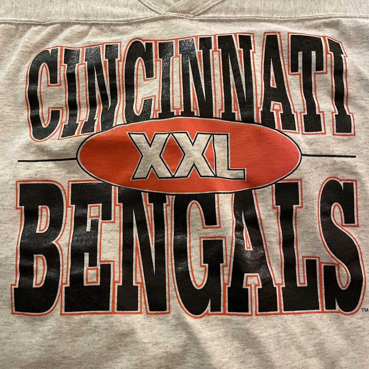 Vintage Champion Cincinnati Bengals Jersey Shirt L - Depop