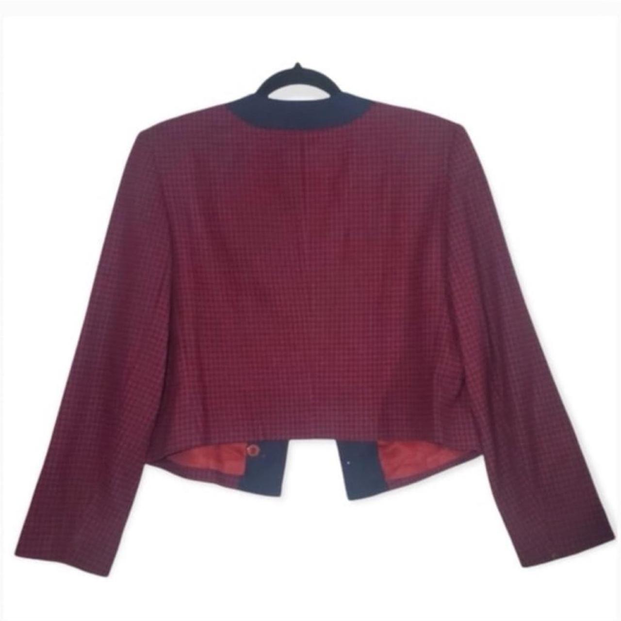 Pendleton Women's Tailored jacket - Red/Burgundy … - image 3