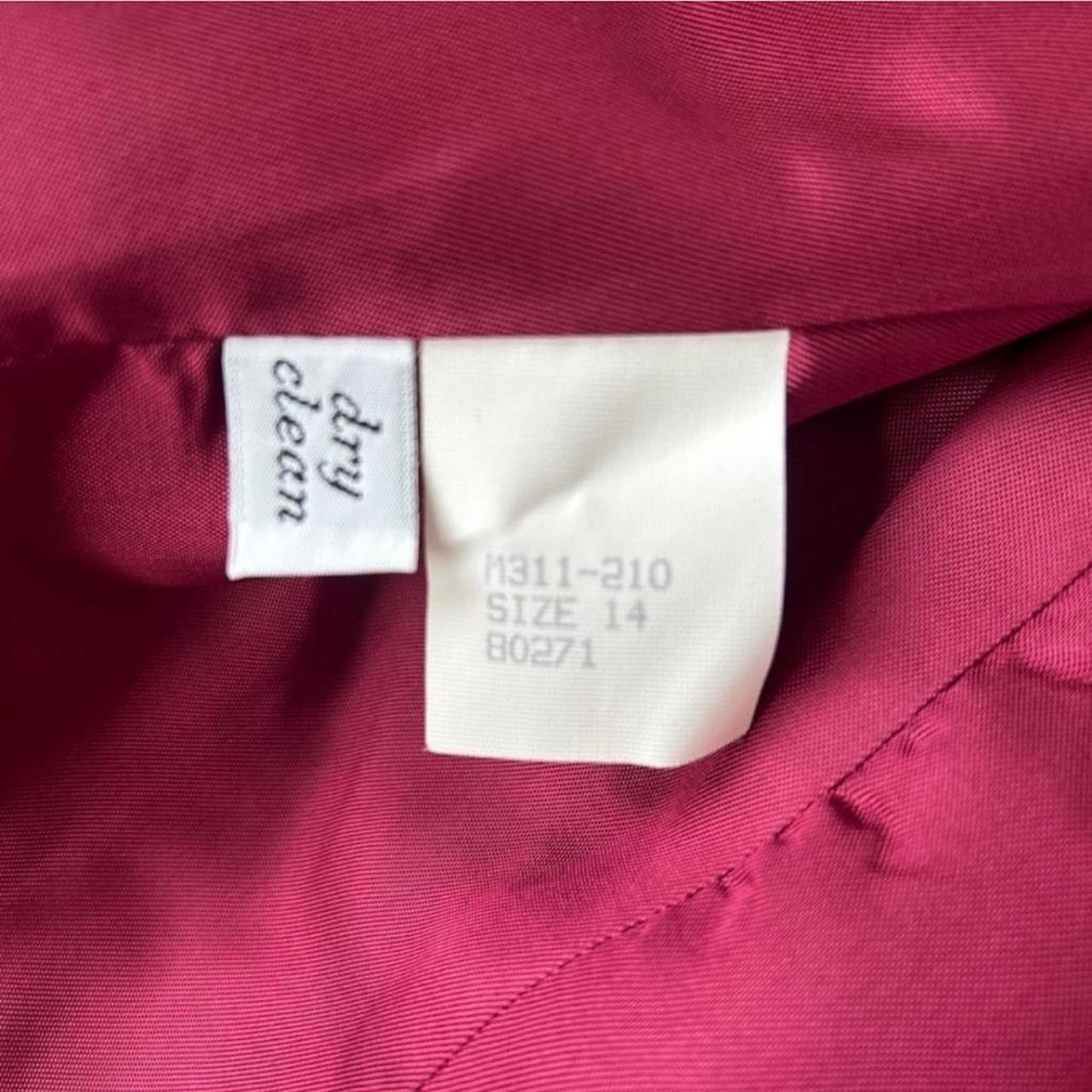 Pendleton Women's Tailored jacket - Red/Burgundy … - image 5