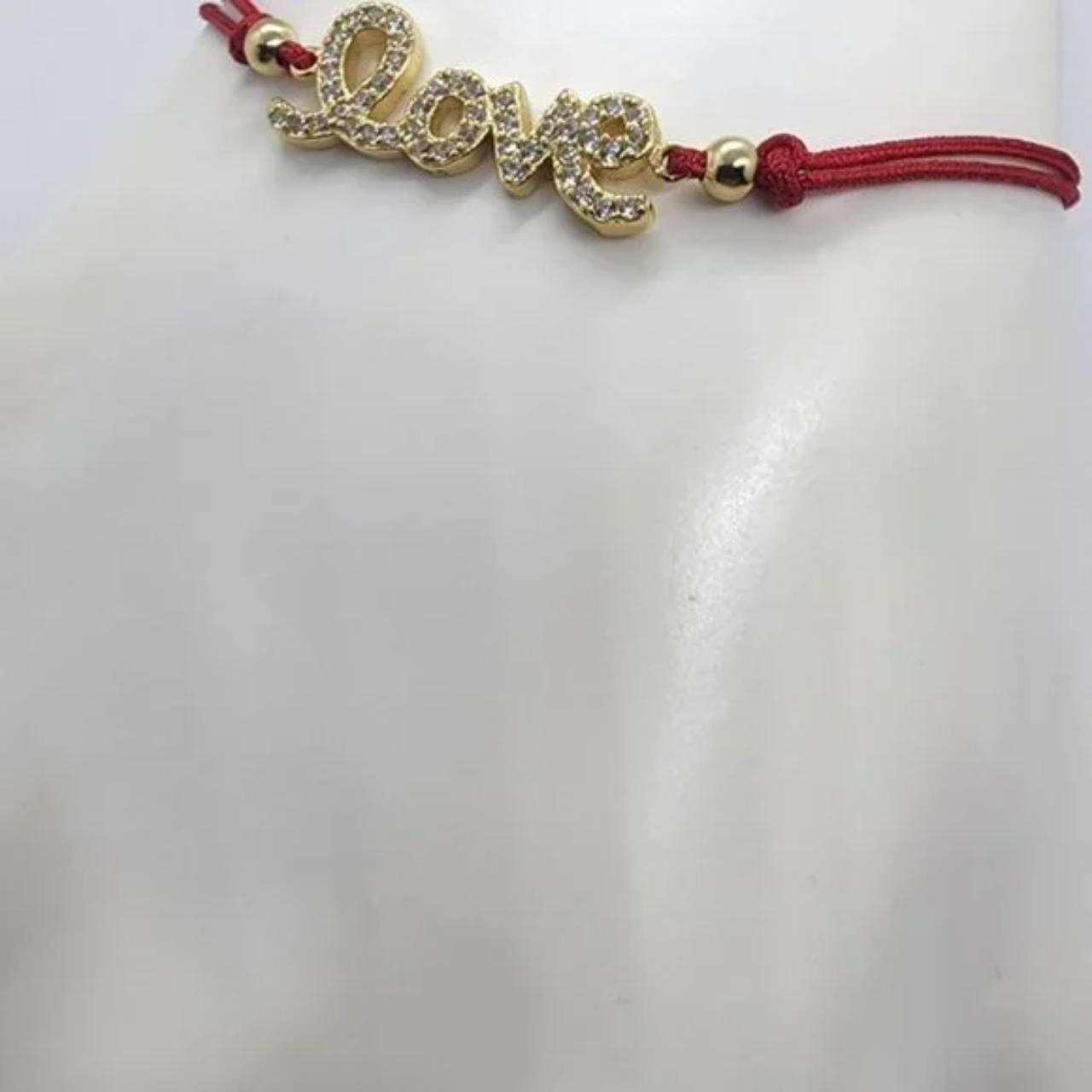 Brand NEW !!! Red String With LOVE Design that is... - Depop