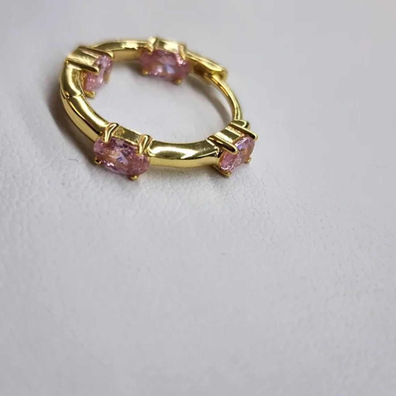 Women's Gold and Pink Jewellery | Depop