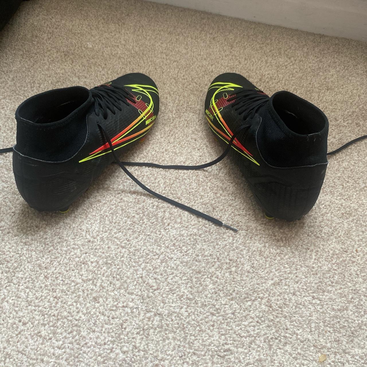 mercurial black boots