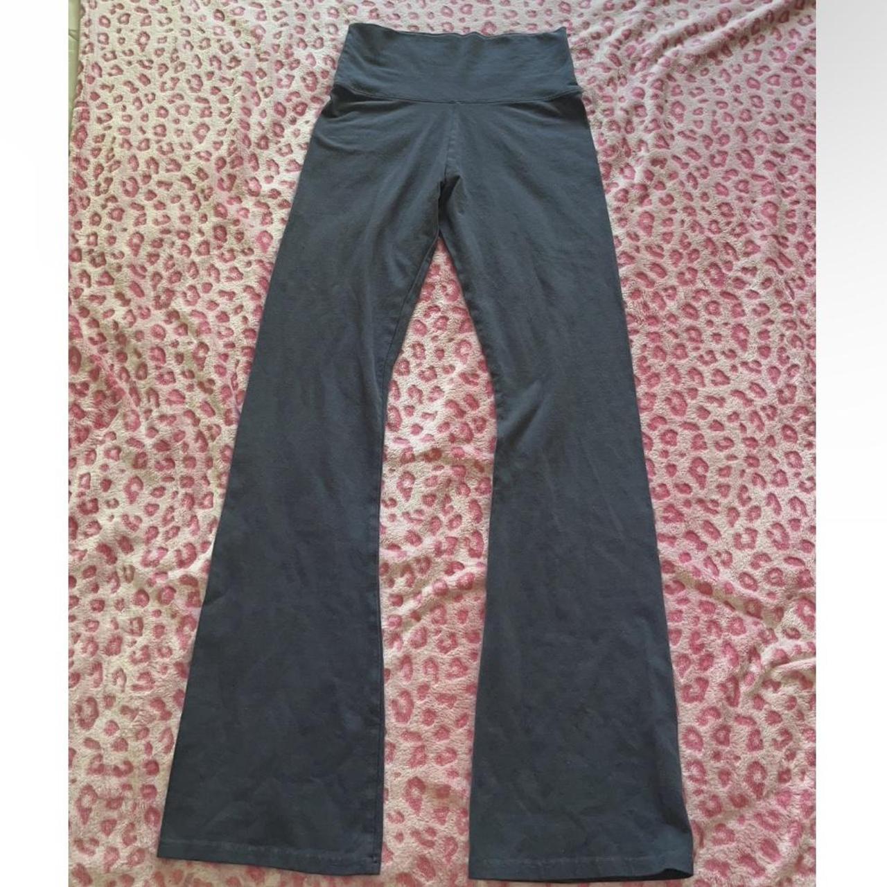 BRANDY MELVILLE LIGHT BLUE FLARE PANTS (one size... Depop