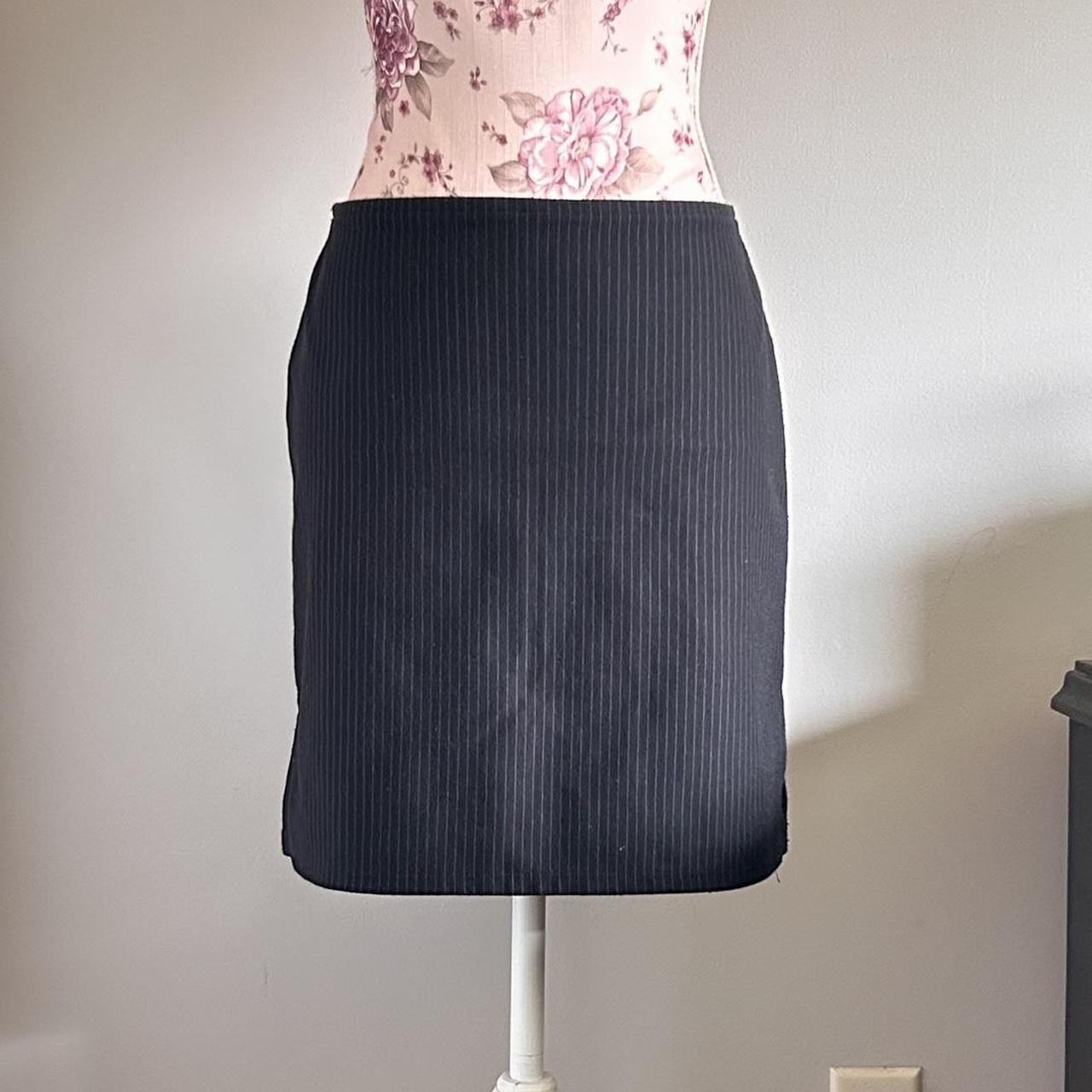 Office siren skirt pinstripe Express skirt Depop