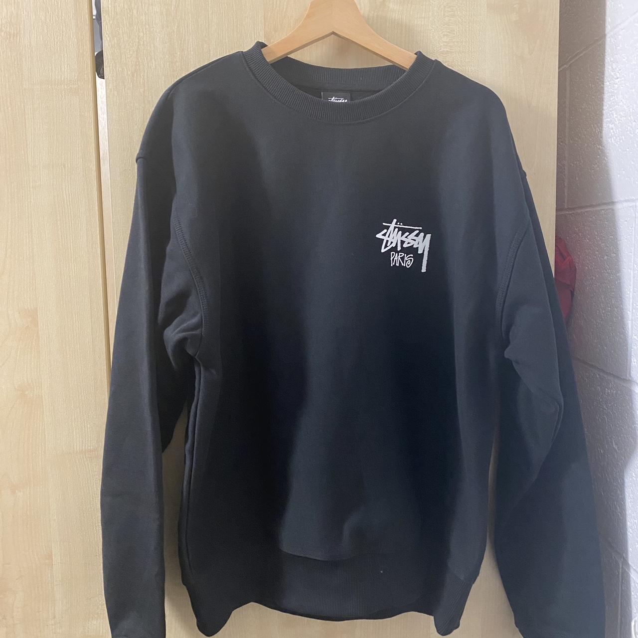 Stussy sales black sweatshirt