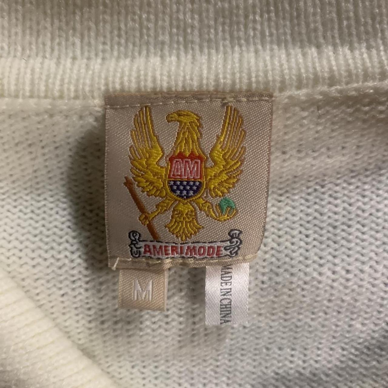 Women's Sweater - White/Cream - M – (Ameri Mode) … - image 4