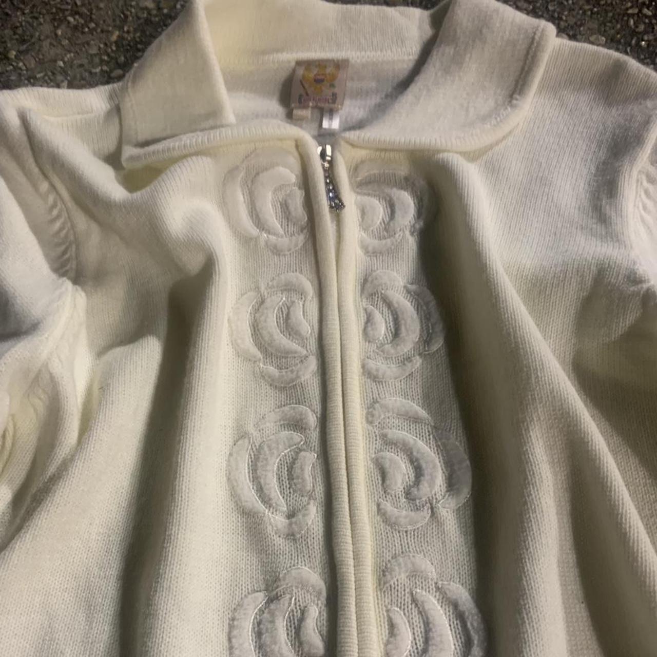 Women's Sweater - White/Cream - M – (Ameri Mode) … - image 2