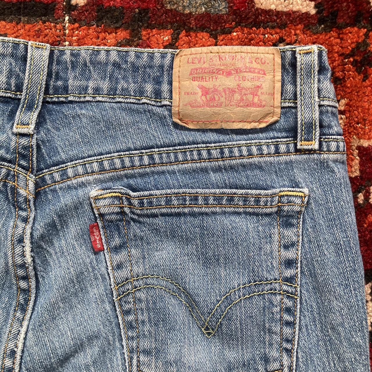 PERFECT vintage levi’s low rise flare bootcut blue... - Depop