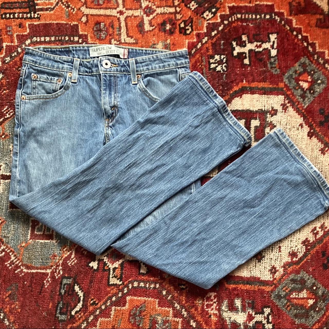 Levis 318 clearance superlow bootcut