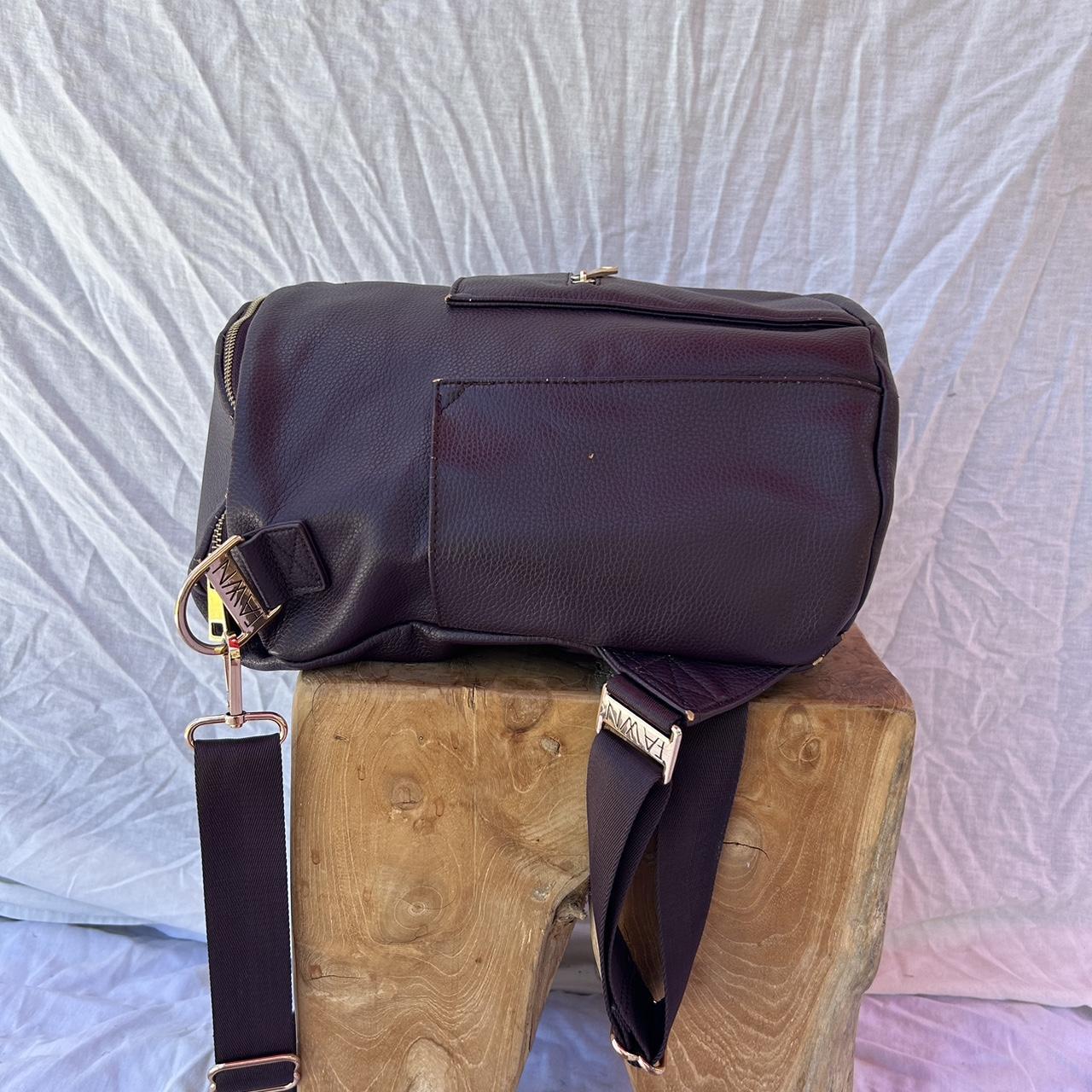 Fawn Design Diaper Bag and Backpack Color: Burgundy