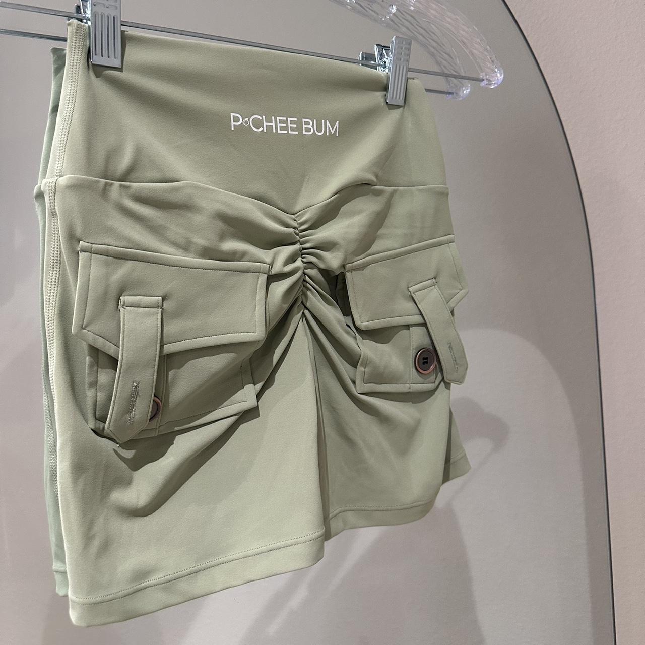 PCHEE BUM BOOTY POCKET SHORTS SIZE SMALL NEVER... - Depop