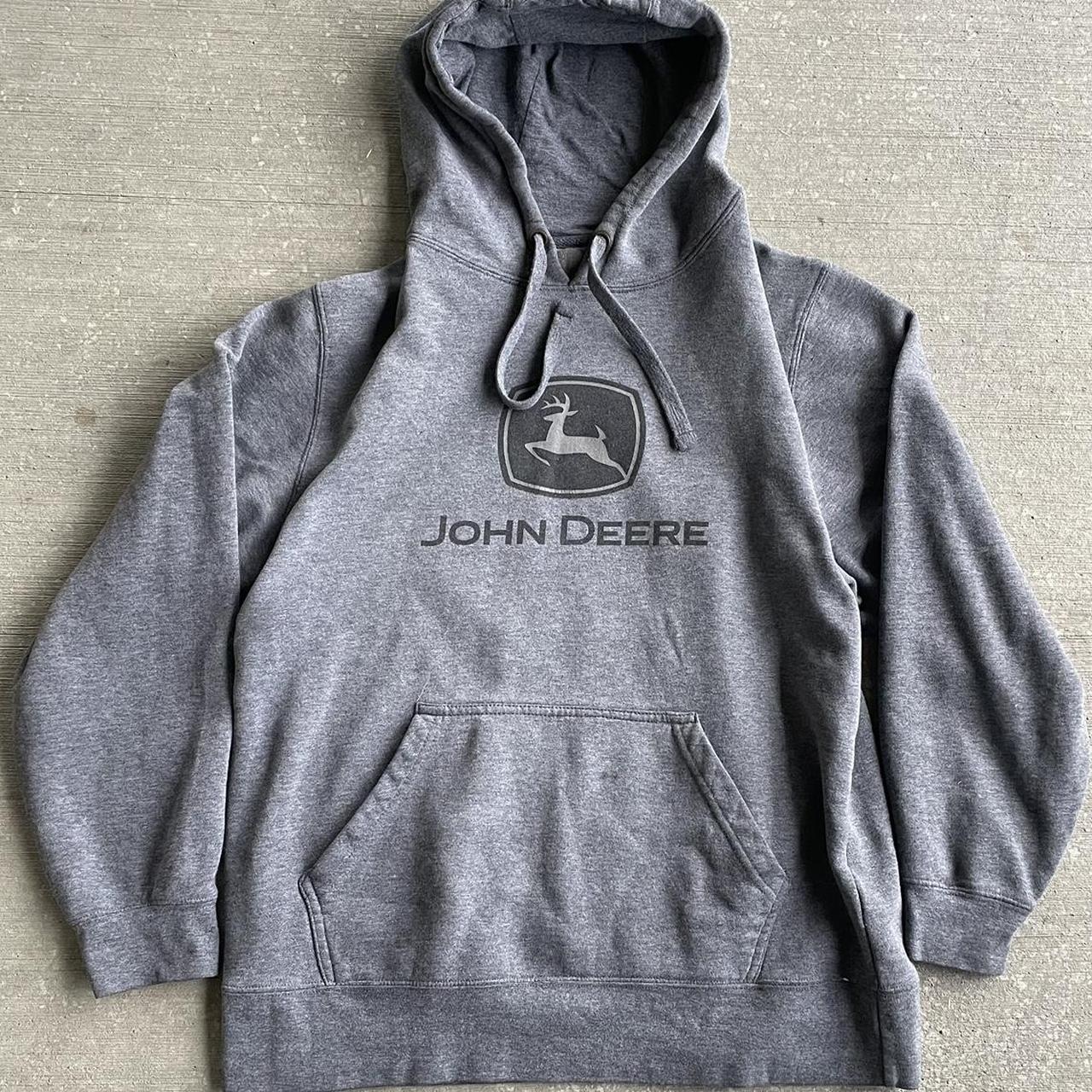 Vintage/Y2K John Deere Hoodie Size L (No Tag) - ... - Depop