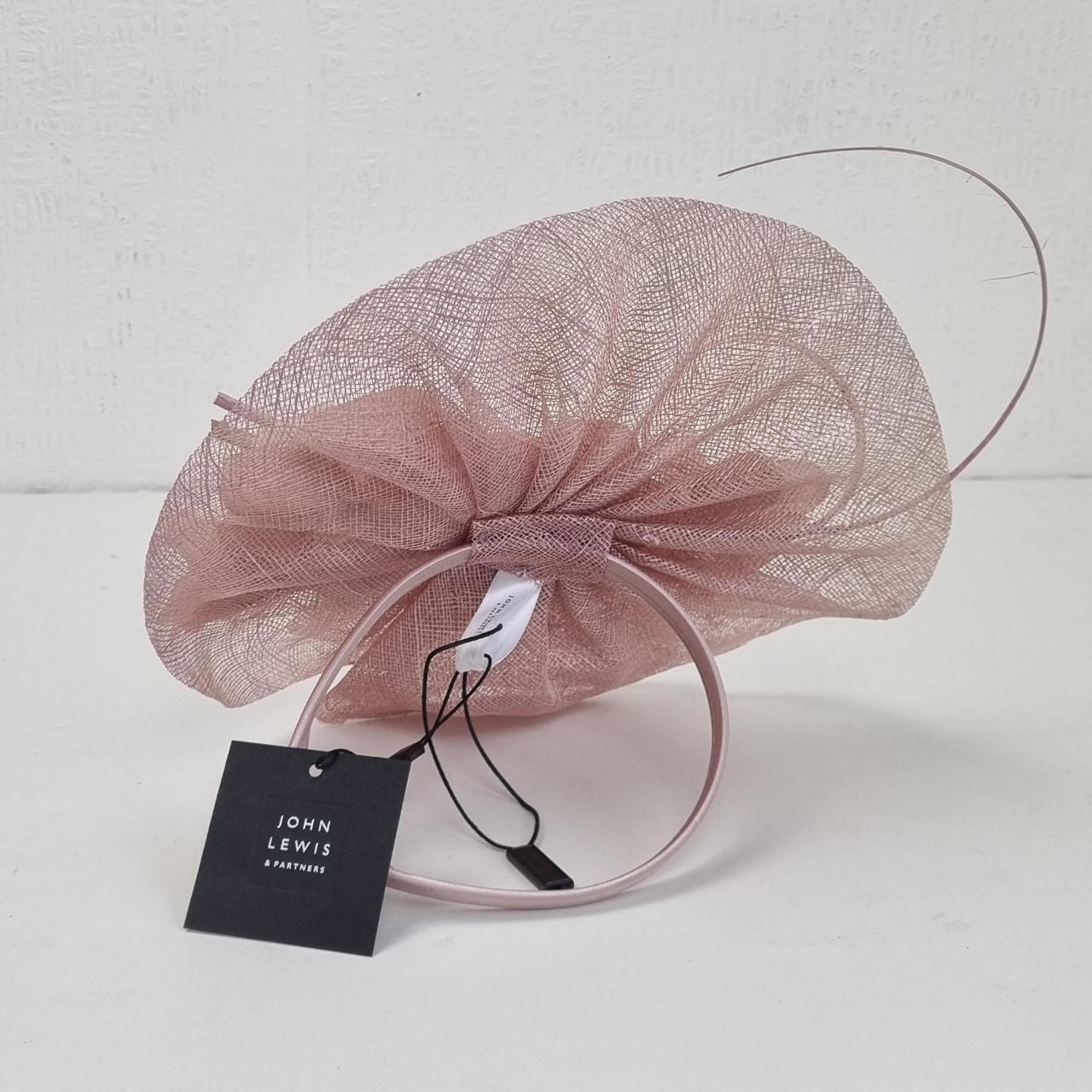 Fascinator With 5 Flowers Blush John Lewis Depop