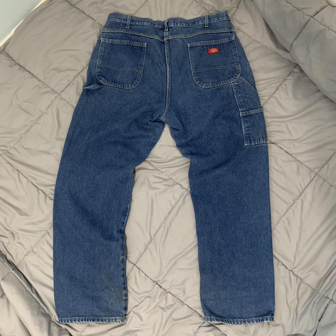 Dickies carpenter pants -slight rip at the bottom... - Depop