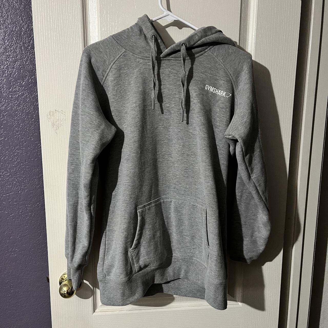 Gymshark Gray Hoodie - size women’s XL - worn only a... - Depop