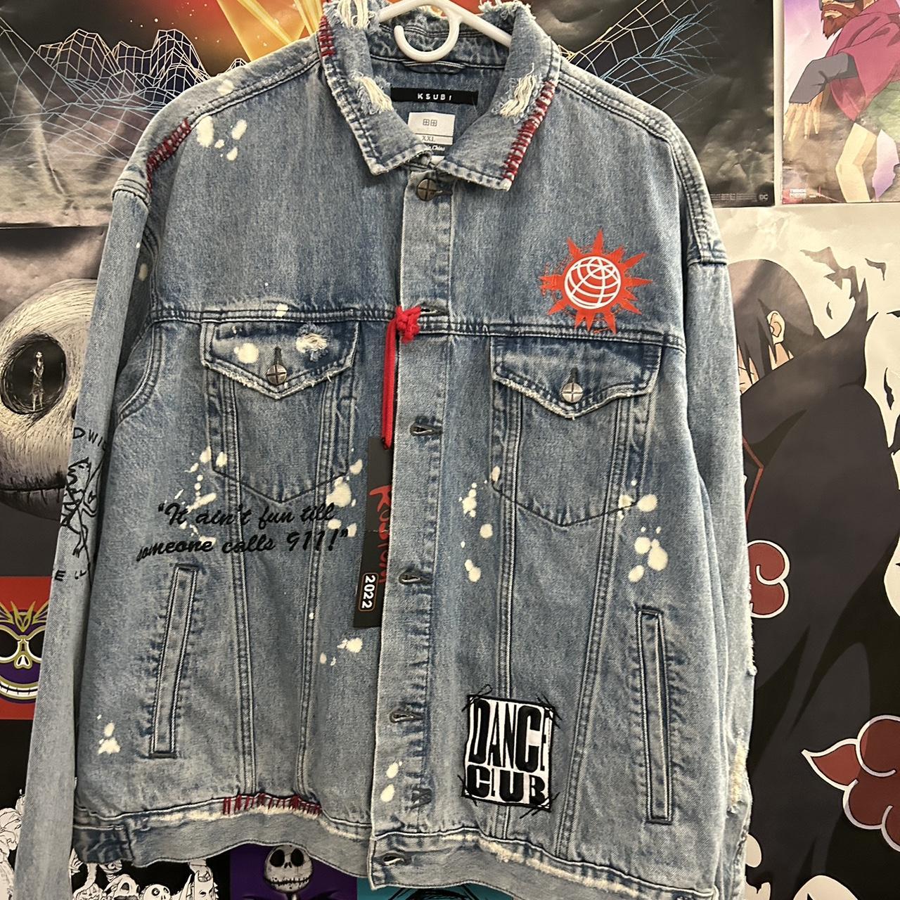 Limited addition Ksubi, jean jacket, negotiable,... Depop