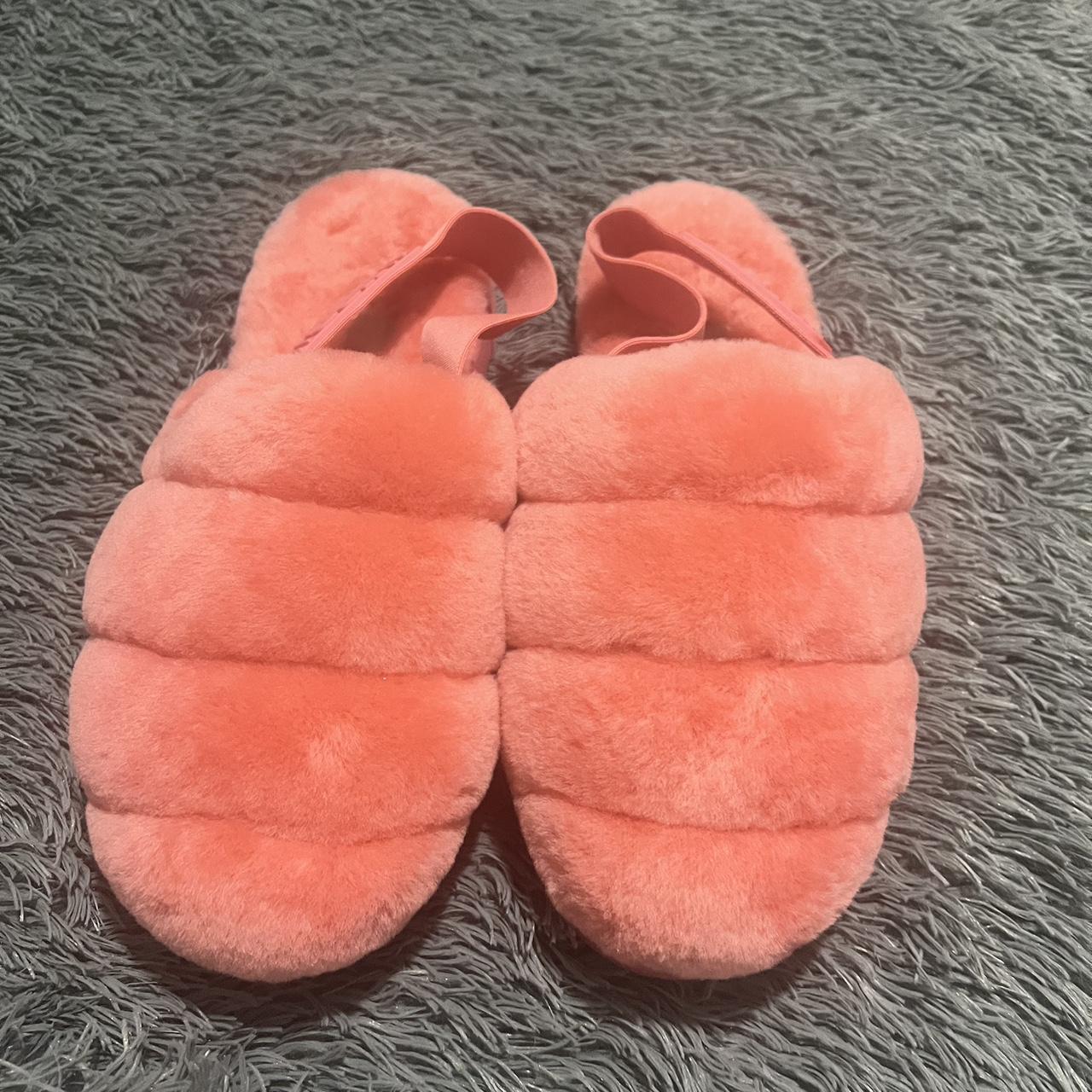 Ugg slippers neon online coral