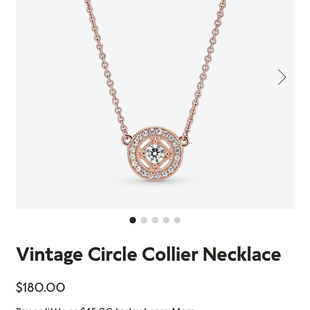 PANDORA Women's Pink and Gold Jewellery Depop