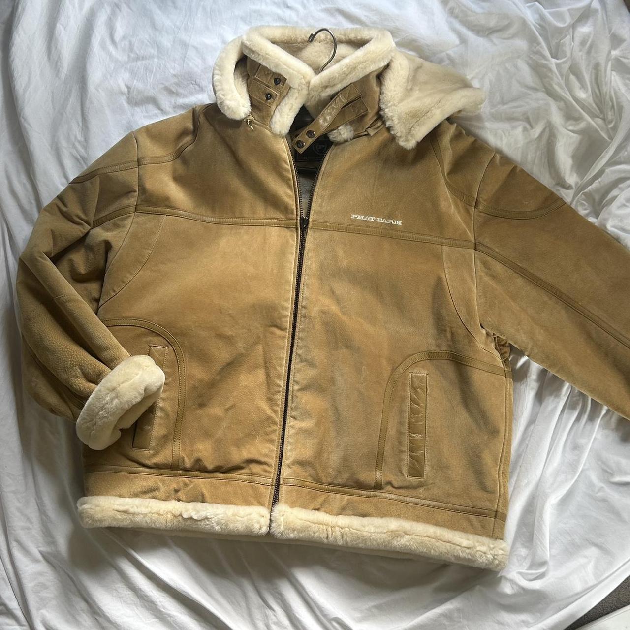 NEW 4XL Tan Phat Farm Suede hotsell Lined Jacket