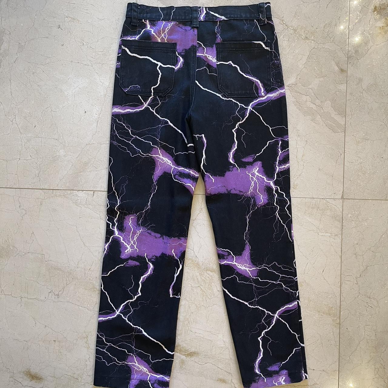 jaded london purple lightning jeans