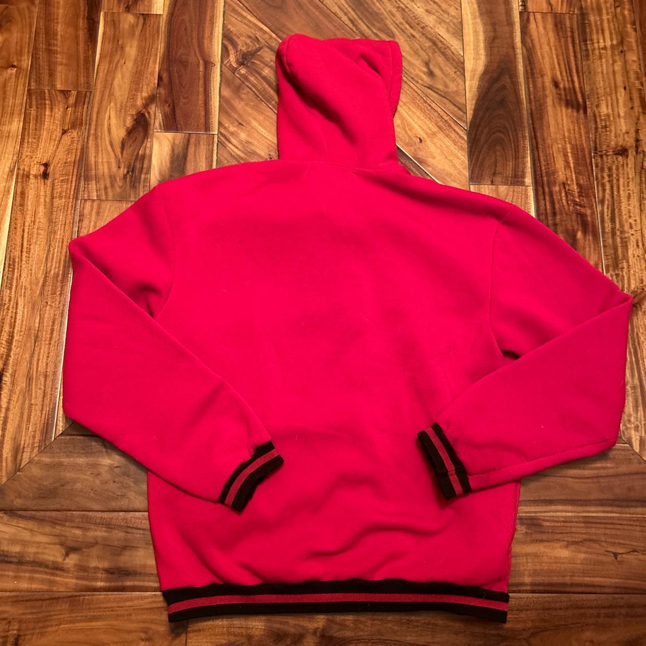 Men's Red and Black Hoodie | Depop