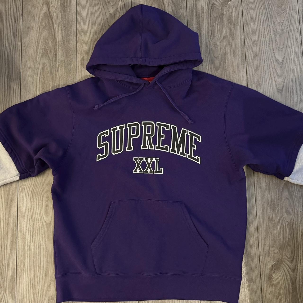 Supreme XXL Hooded Sweatshirt from the 2020 season.... - Depop