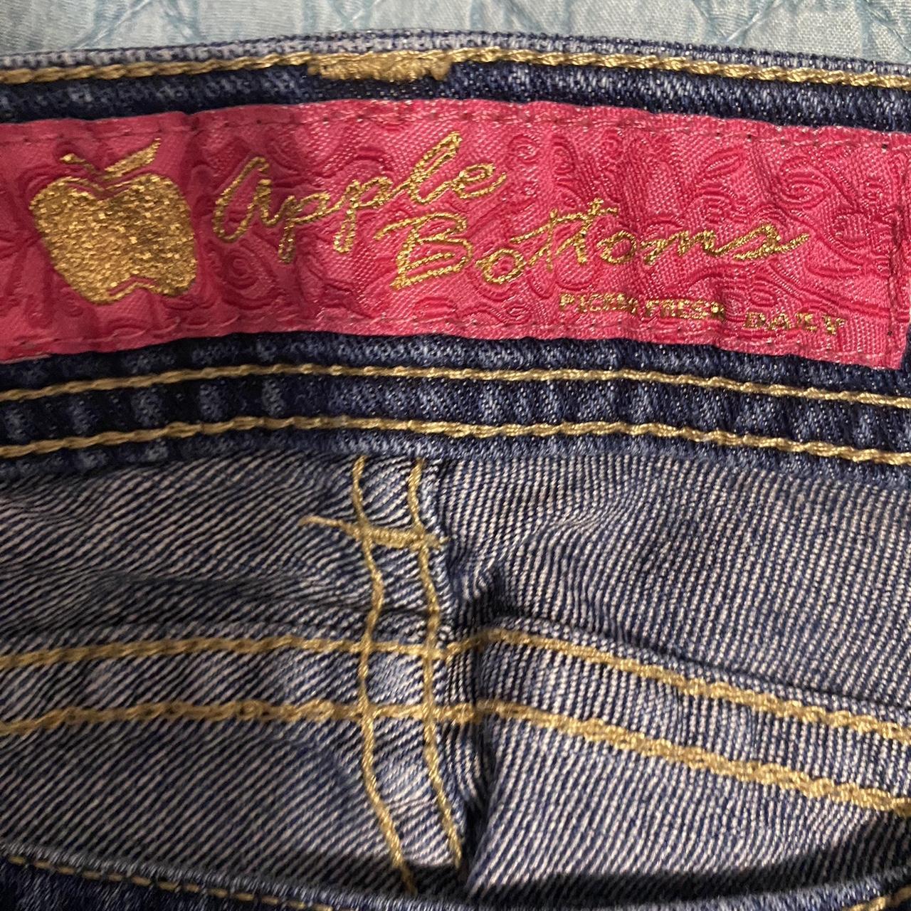 Vintage Apple bottom jeans - Depop