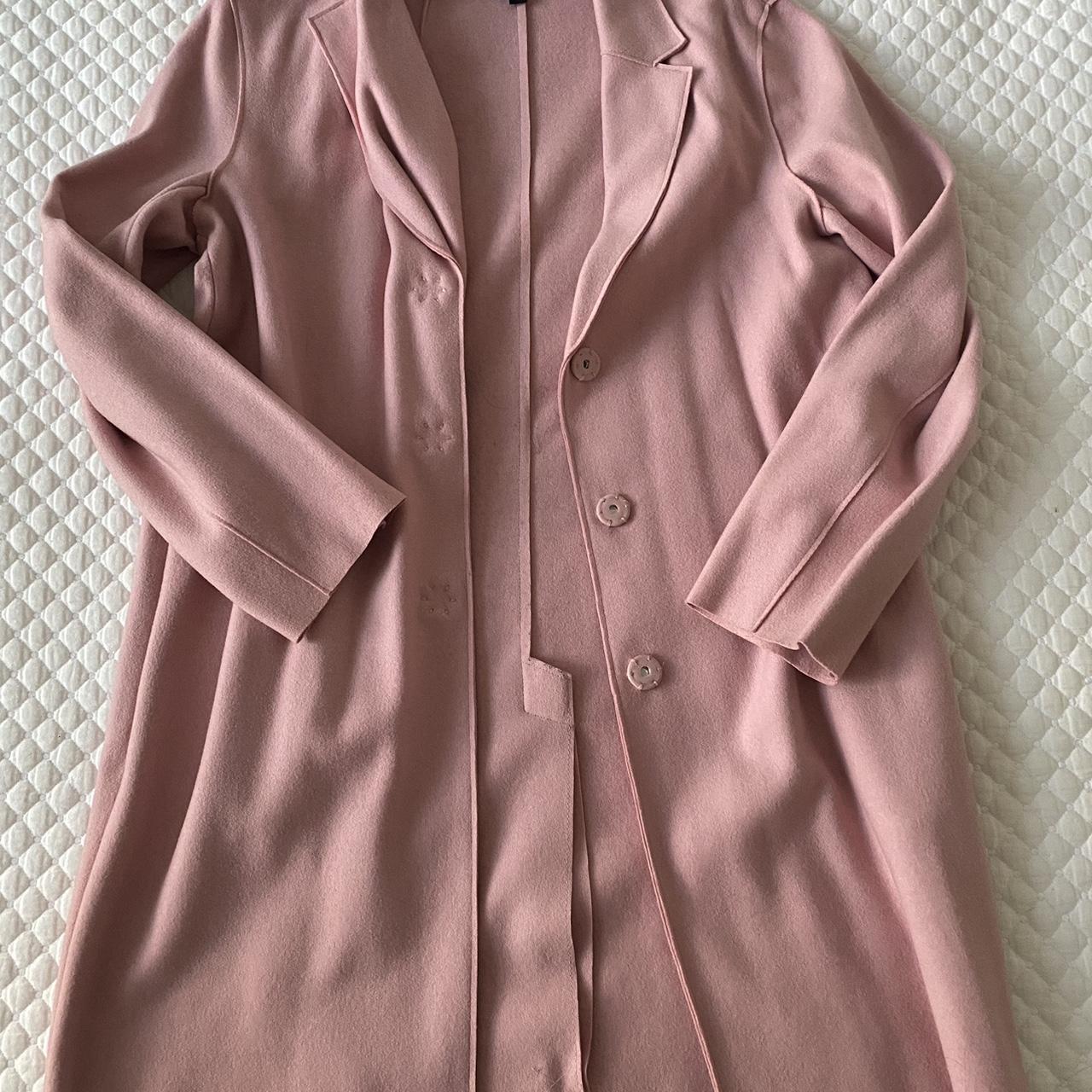 Banana republic sale pink wool coat