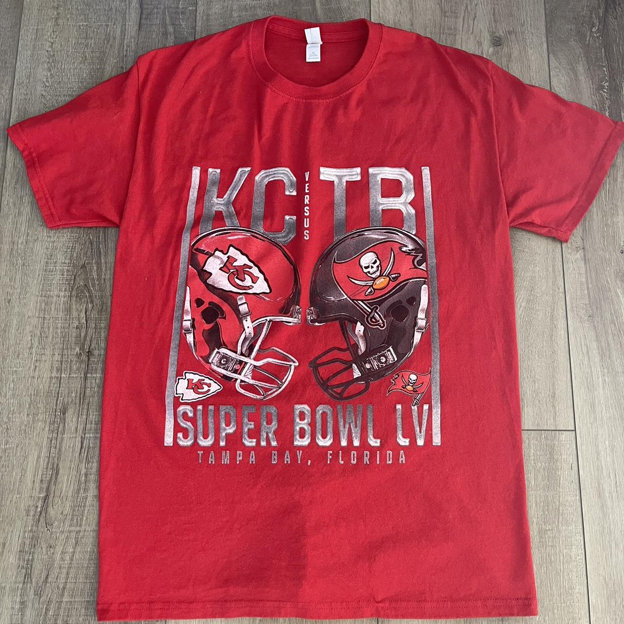 As Is NFL Super Bowl LV Bucs Men's Short Sleeve T-Shirt 