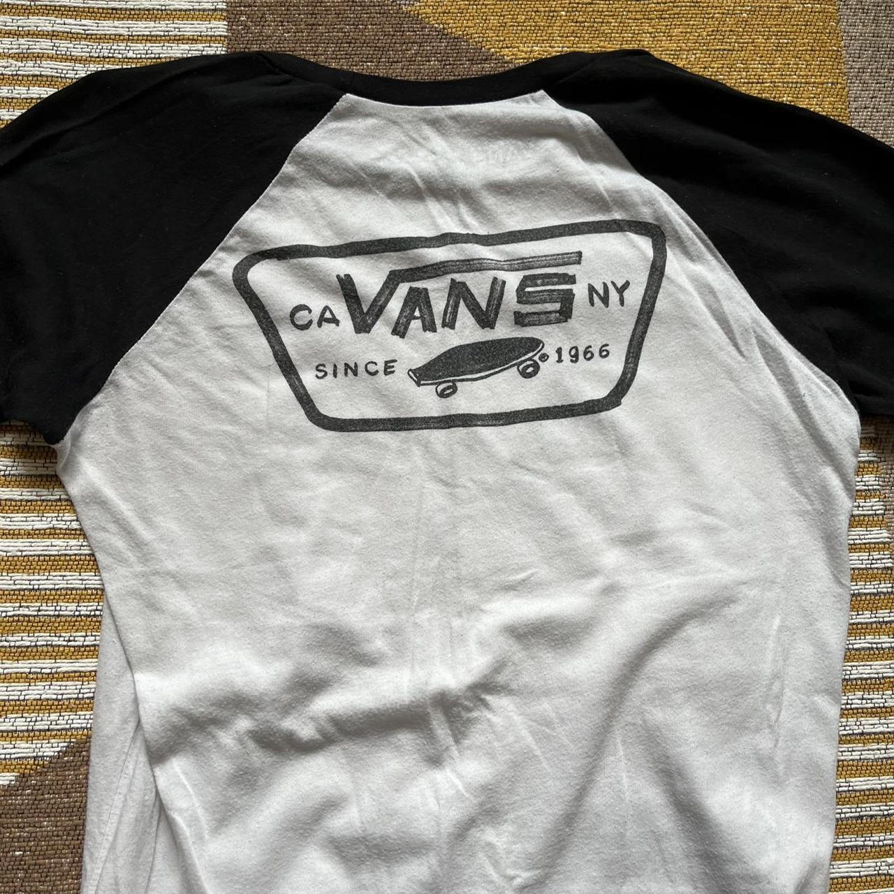 Vans baseball hot sale tee