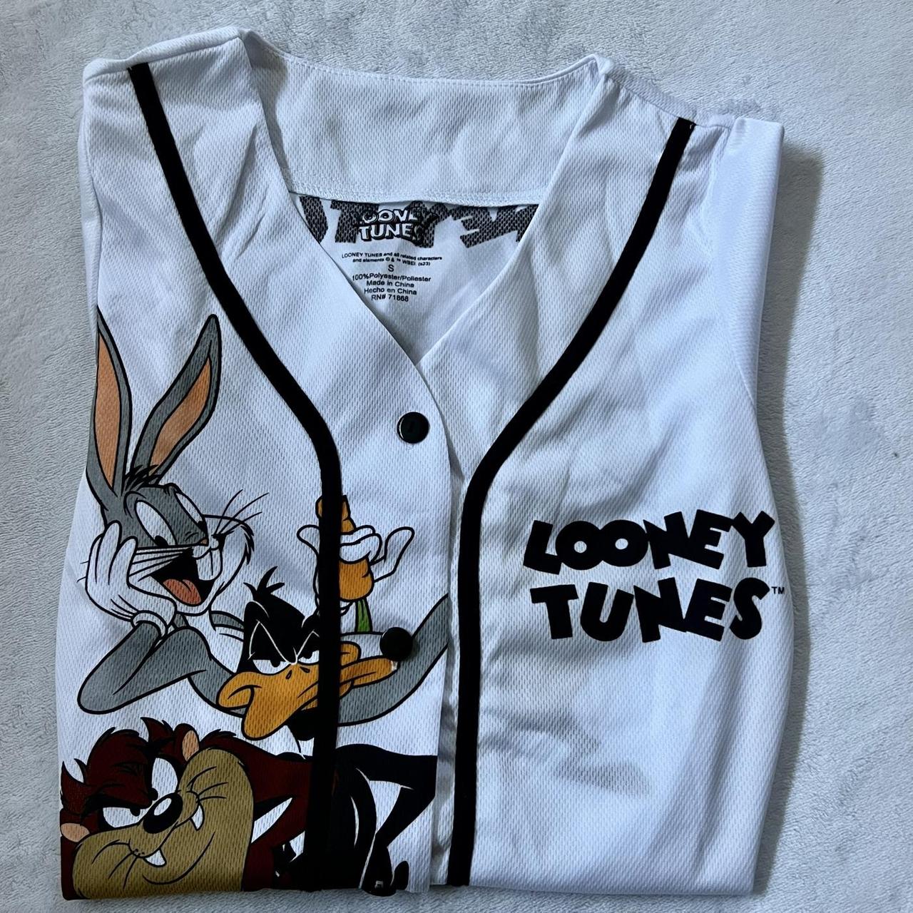 Vintage retro looney tunes baseball jersey. ★Size... Depop
