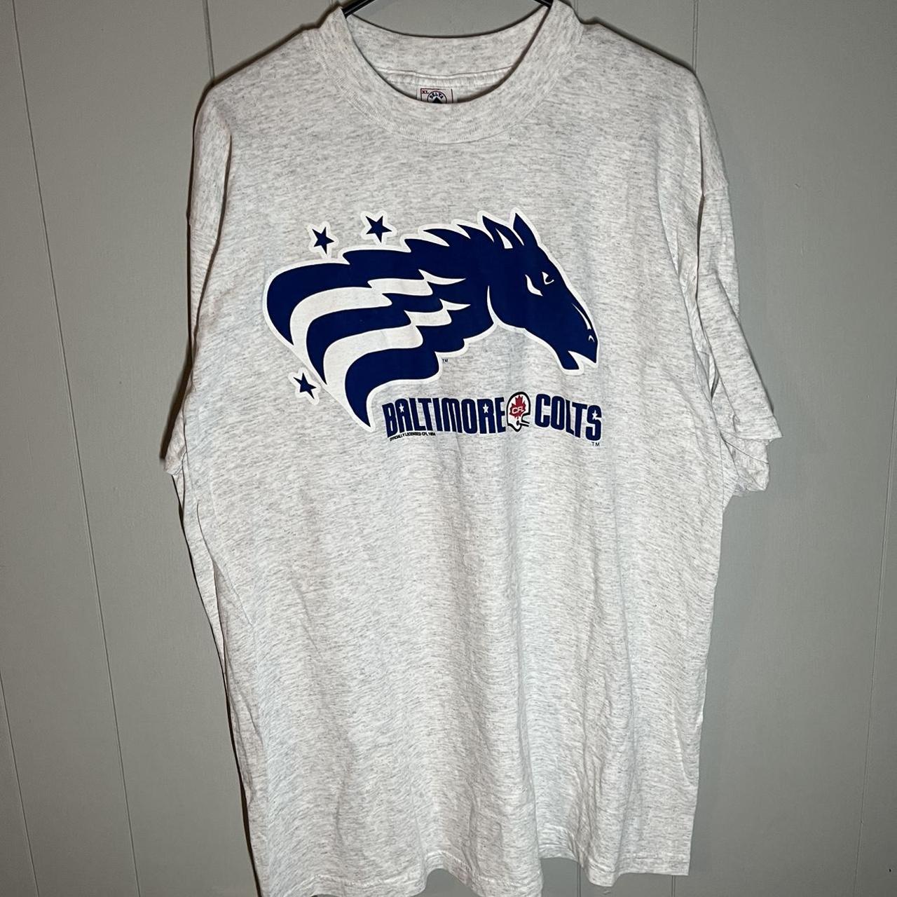 baltimore colts t shirt vintage