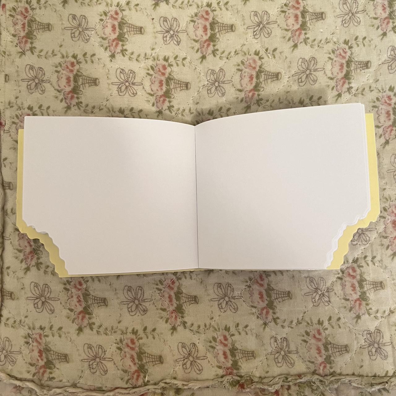 white chocolate scented small notebook brand new... Depop