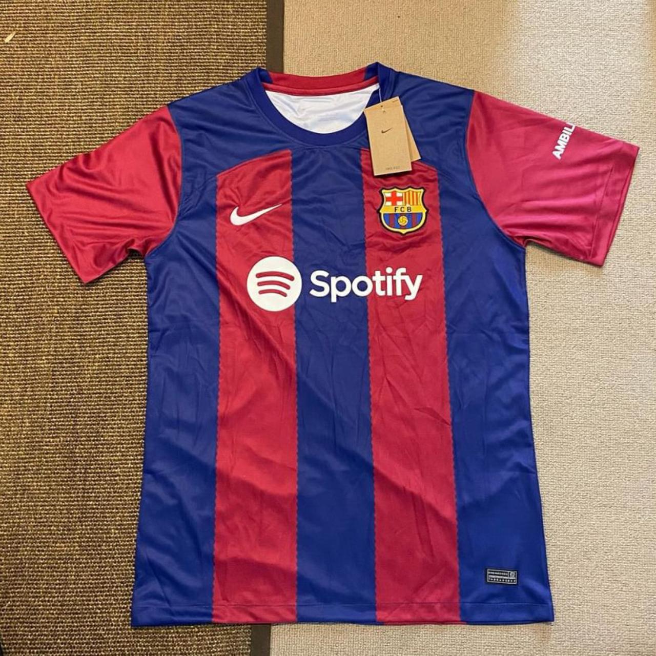 Nike F.C Barcelona 2023/2024 Jersey Brand New Fits... - Depop
