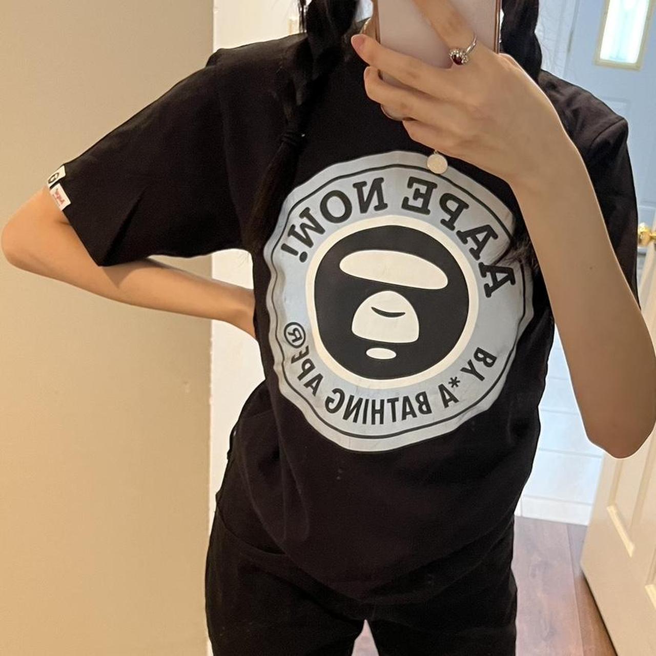 AAPE BY A BATHING APE LOGO T-SHIRT (S; Unisex),