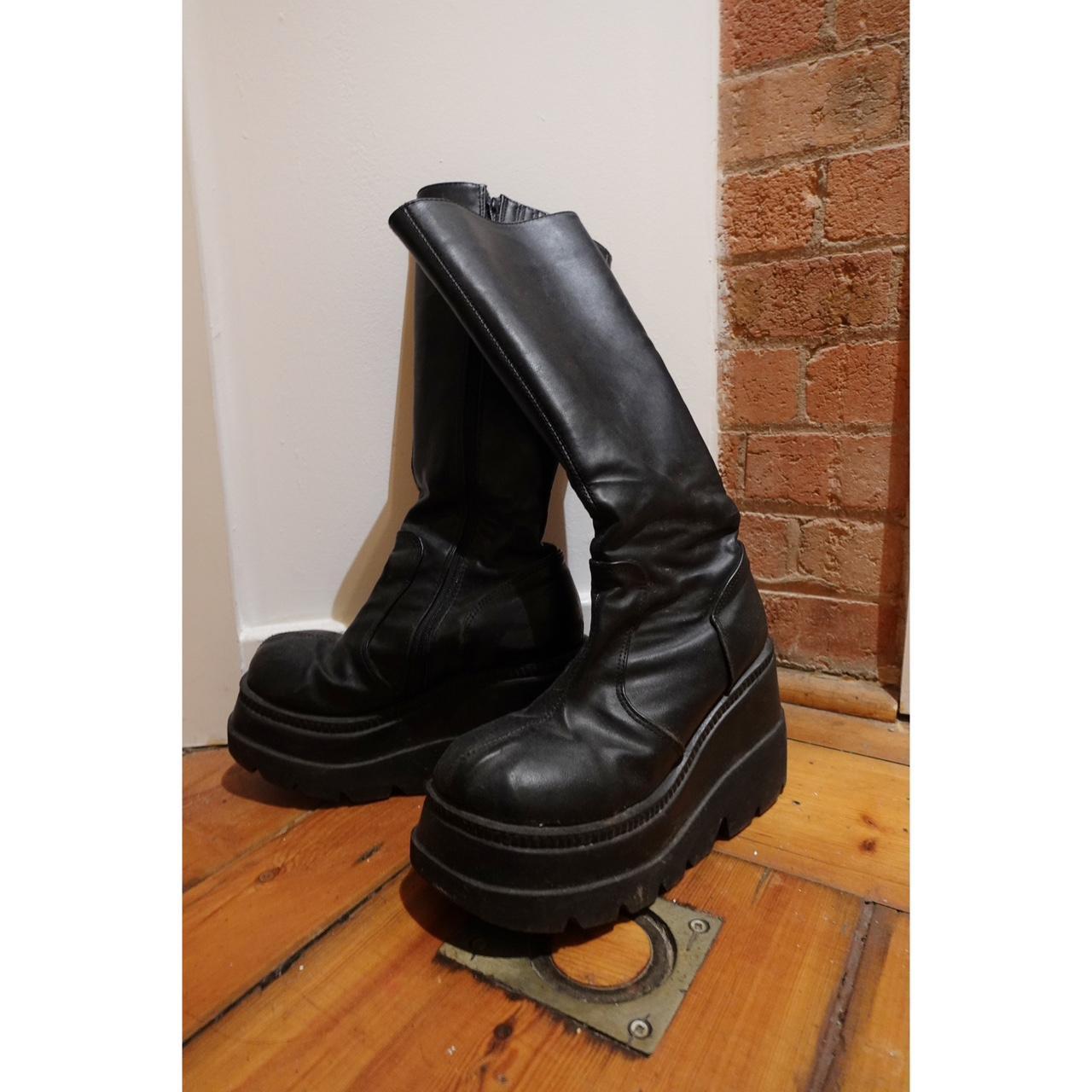 Demonia goth boots Size UK6 - Depop