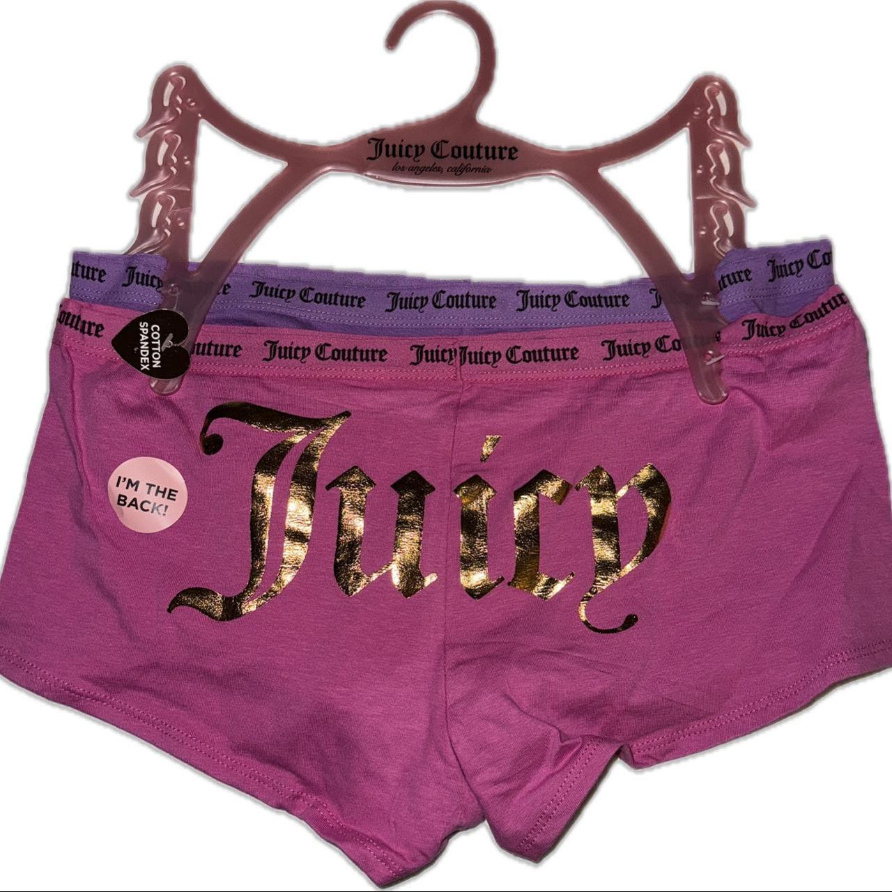 Juicy Couture Panties Size Medium Brand new still - Depop