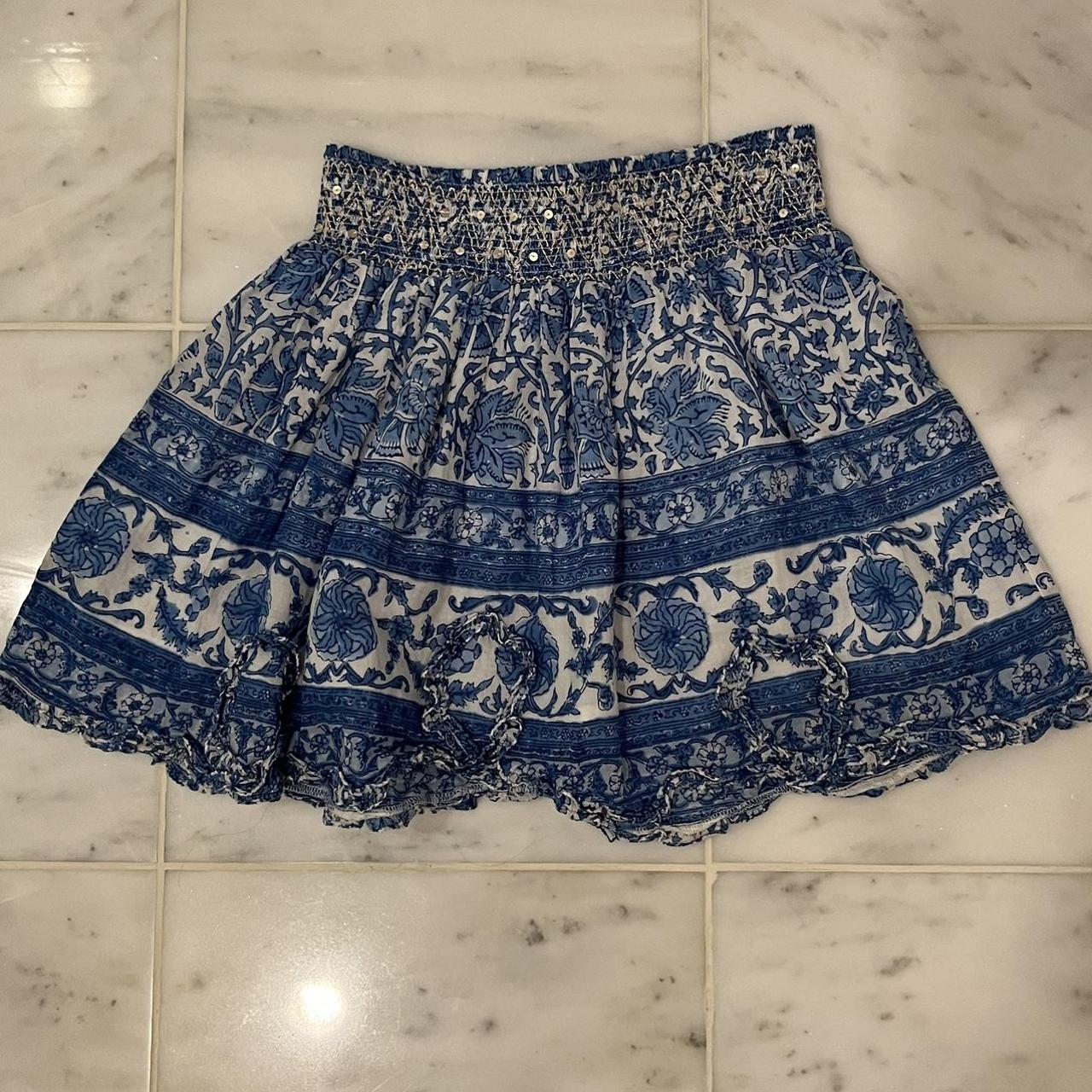 Bell Women's Blue and White Skirt (2)