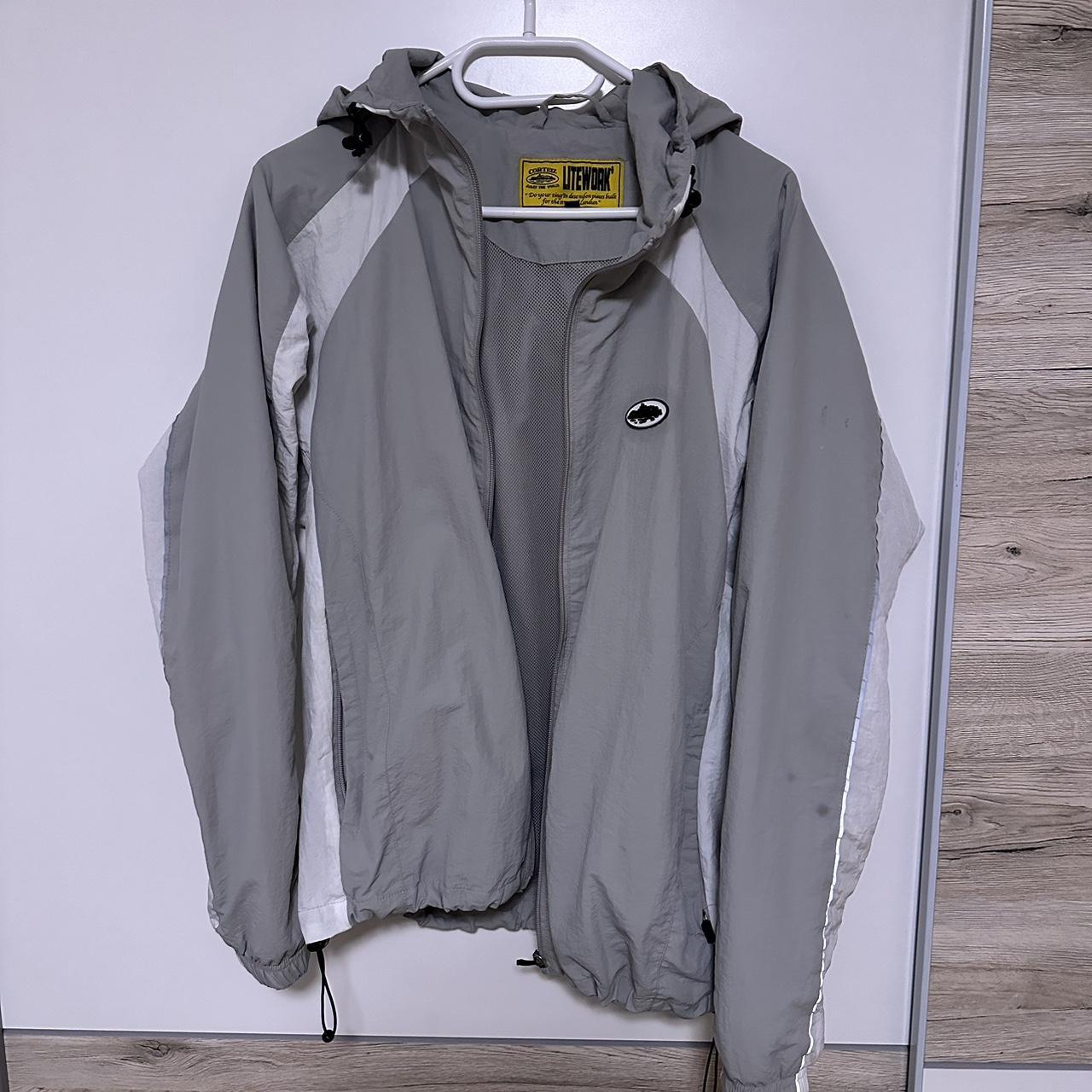 Corteiz windbreaker grey | Depop