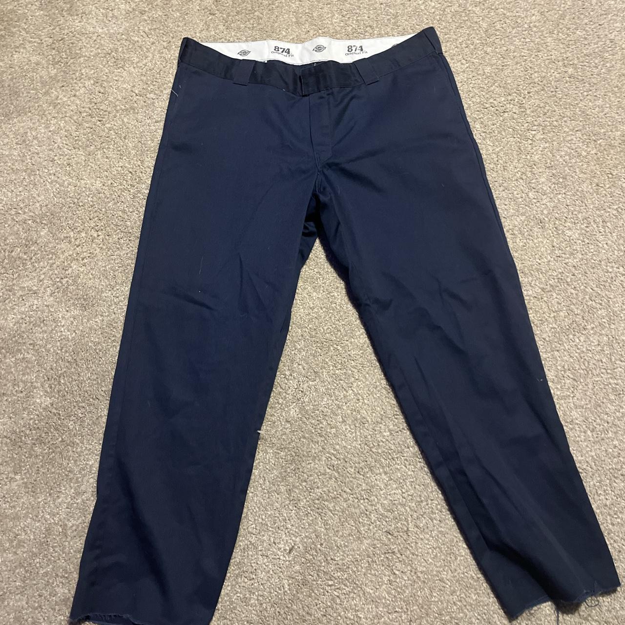 38/32 dickies blue pants - Depop