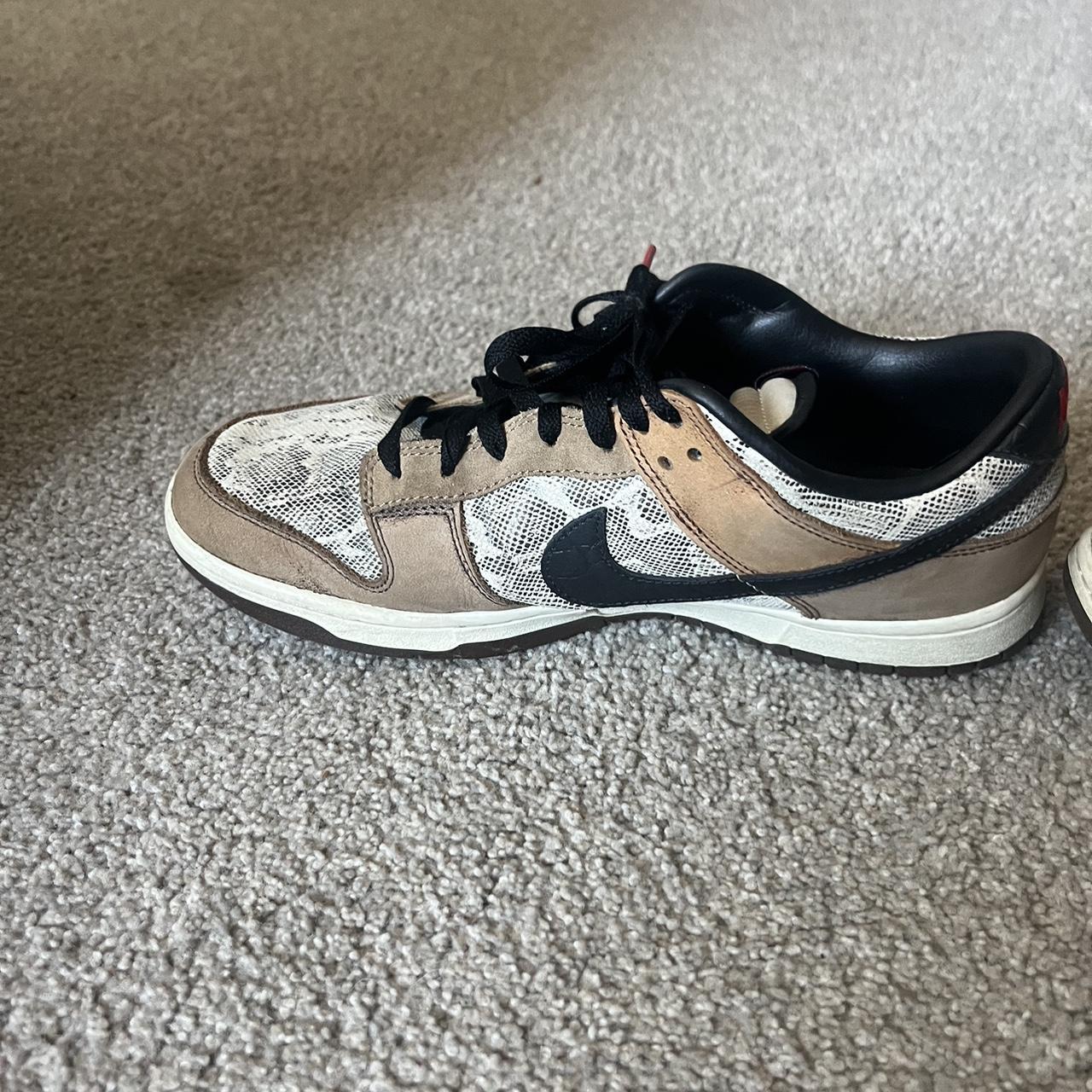 snakeskin dunks